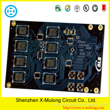 6 Layer Blue Soldermask PCB with BGA